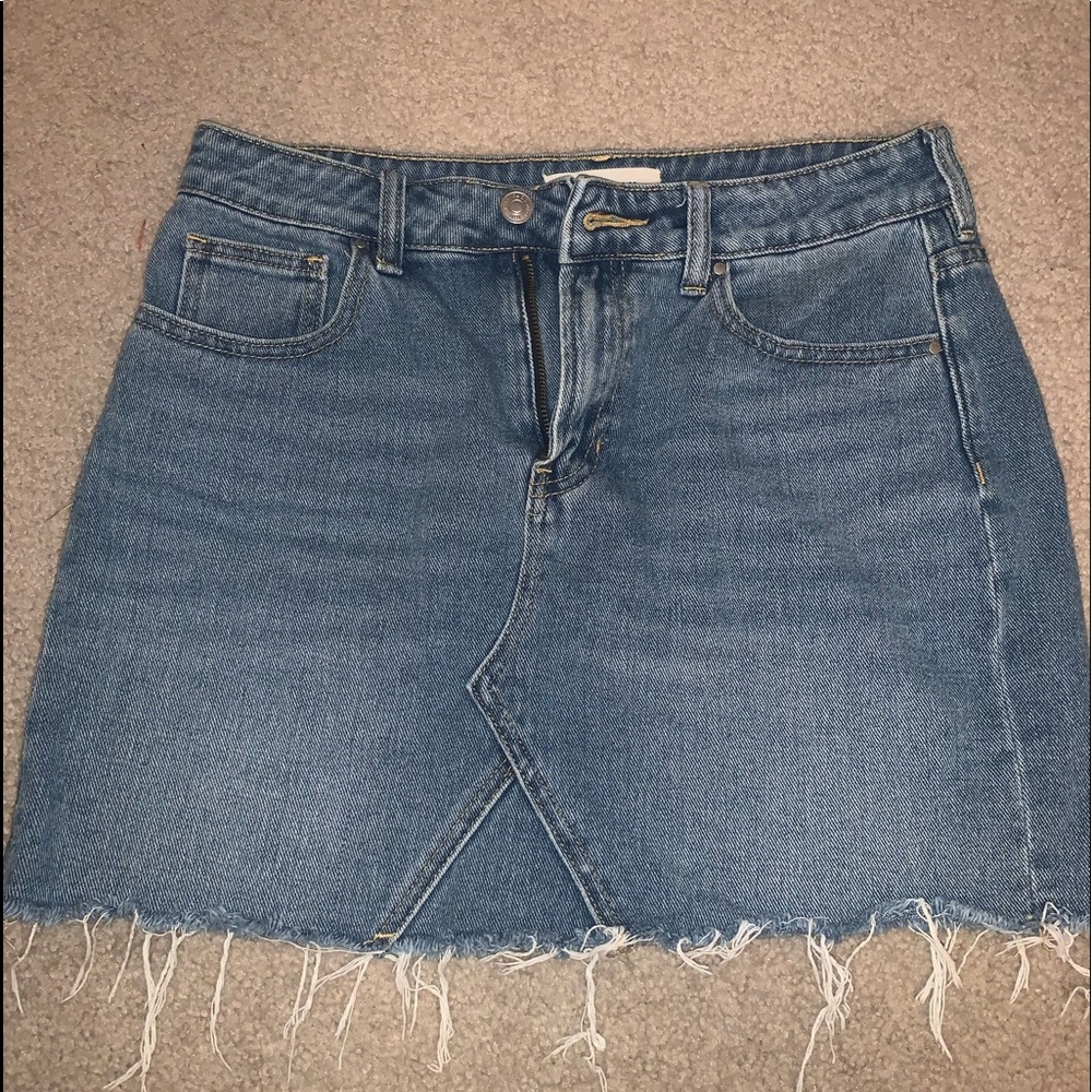 Pacsun Blue Jean Skirt